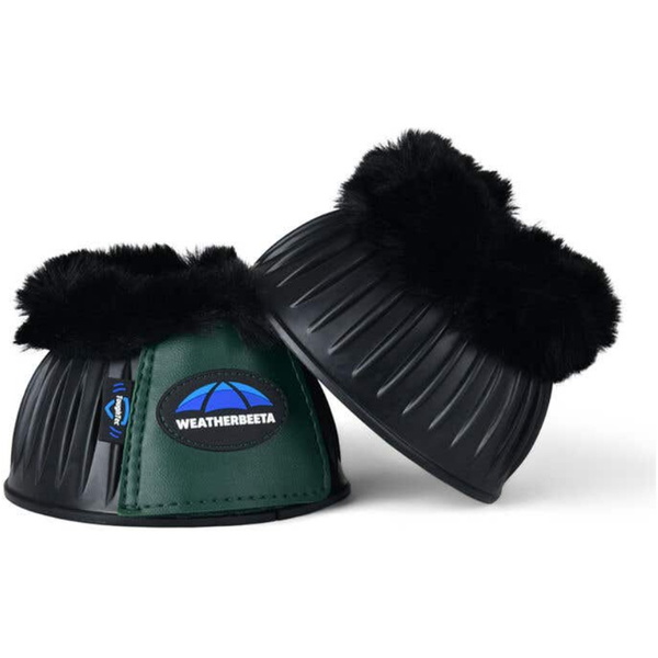 2025 WeatherBeeta Tough-Tec Prime Fleece Trim Rubber Bell Boots 1027523 - Hunter Green